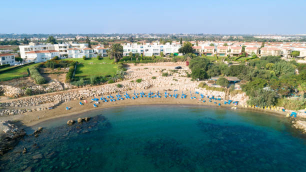 istock Aerial Sirena beach, Protaras, Cyprus 1217598226