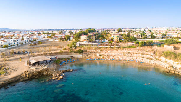 istock Aerial Kapparis beach, Protaras, Cyprus 1217600079