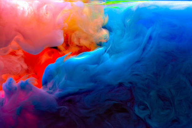 istock blue green yellow orange and pink colors 1217603081