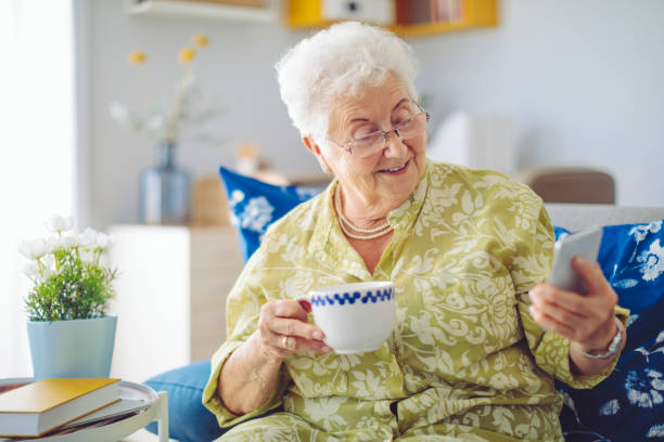 istock Senior woman at home 1217613303