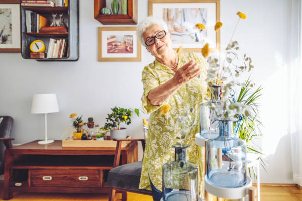 istock Senior woman at home 1217613690