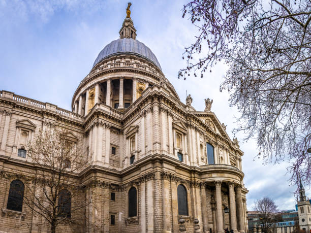 istock St Paul's cathedral in the cloudy day, London 1217614248