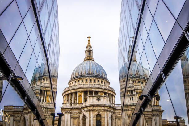 istock St Paul's cathedral in the cloudy day, London 1217614250