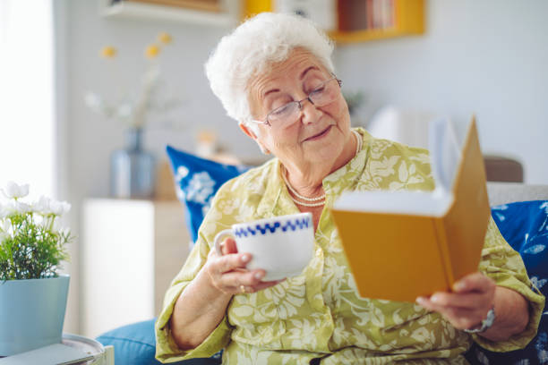 istock Senior woman at home 1217614699