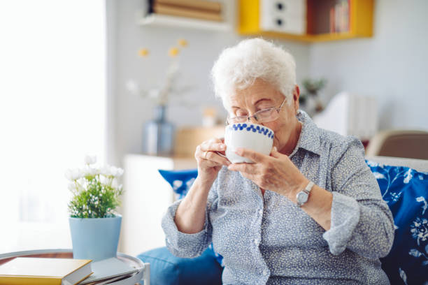 istock Senior woman at home 1217615017