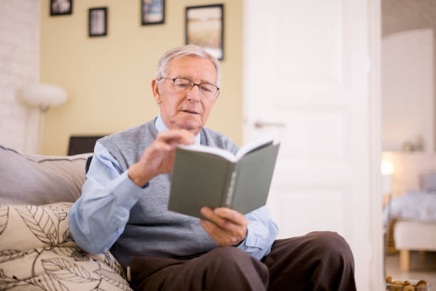 istock Senior man at home 1217615432
