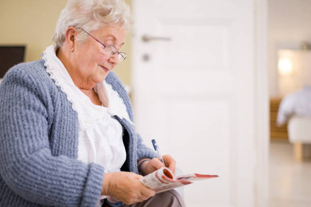 istock Senior man at home 1217615456