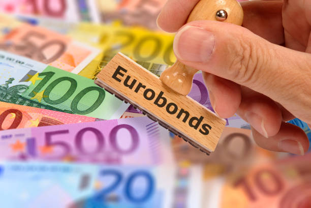 eurobonds and corona-bonds to finance the corona-crisis stock photo