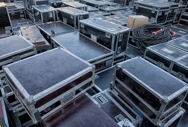 istock boxes for transportation of goods, for storage. 1217619051