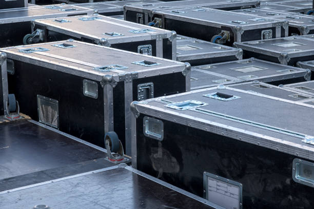 istock boxes for transportation of goods, for storage. 1217621279