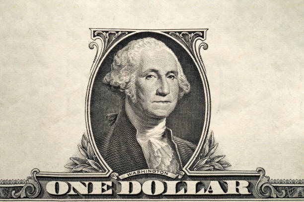 Washington portrait on a one dollar bill Washington portrait on a one dollar bill george washington photos stock pictures, royalty-free photos & images
