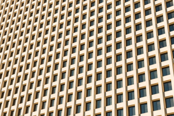 istock Windows in Corporate Office Building Exterior in Downtown Houston Texas 1217626722