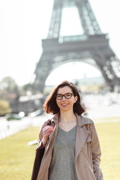 istock business woman in paris using the phone 1217626880