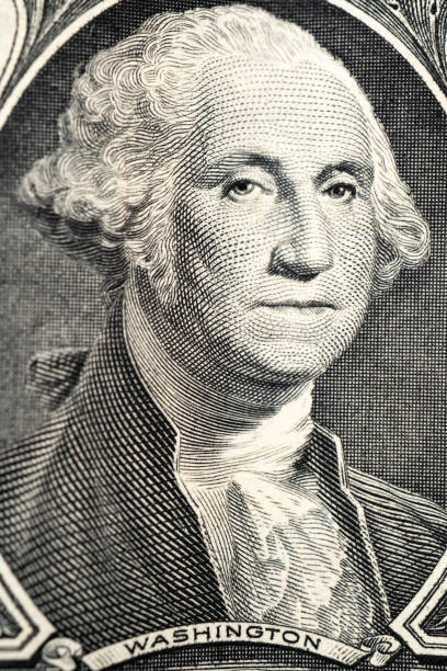 istock Washington portrait on a one dollar bill 1217627700