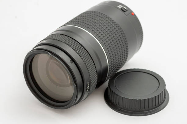 istock Zoom lens isolated on white background 1217628415