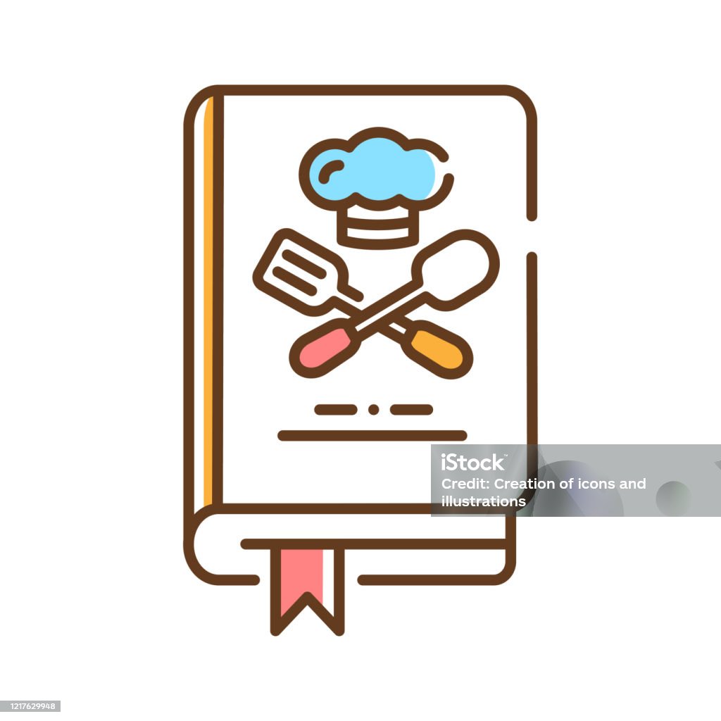 Ilustración de Icono De Línea De Color Del Libro Culinario Una Referencia De Cocina Que Contiene Recetas Pictograma Para Página Web Aplicación Móvil Promoción Elemento De Diseño Ui Ux Gui Trazo Editable Ilustración de Icono De Línea De Color Del Libro Culinario Una Referencia De Cocina Que Contiene Recetas Pictograma Para Página Web Aplicación Móvil Promoción Elemento De Diseño Ui Ux Gui Trazo Editable