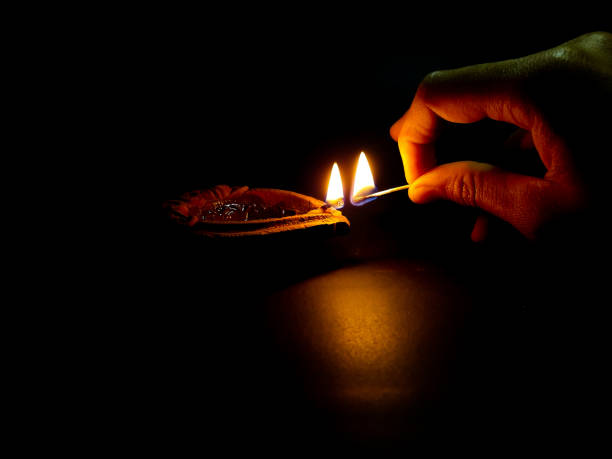 istock lamp and inscense sticks as an offering to god for worship 1217629961