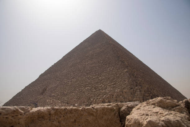istock Giza pyramids, next to Cairo in Egypt, Africa 1217632133