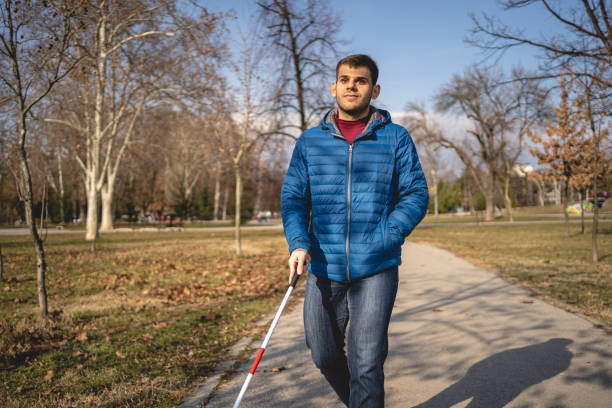 istock It's a perfect day for a walk and he using it right 1217635041