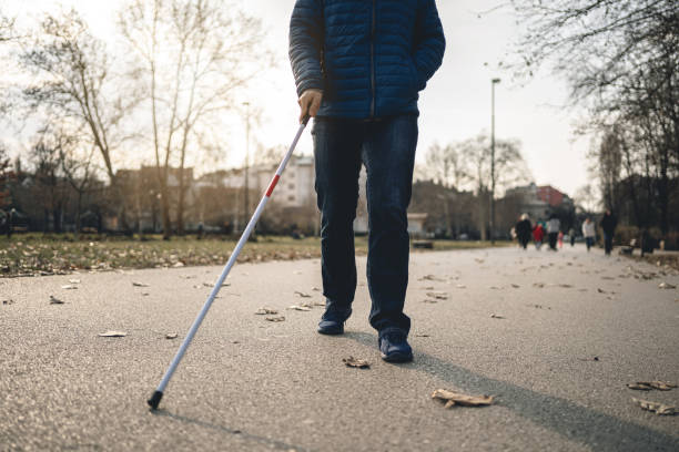 istock My walking cane is my eye 1217635382