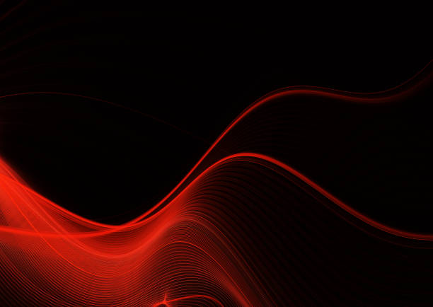 istock Abstract color dynamic background with lighting effect. Fractal wavy. Fractal art 1217637585