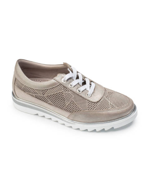 istock Women's shoes on a white background 1217641563