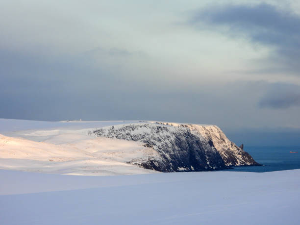 istock Nordkapp in Winter, Norway 1217642557