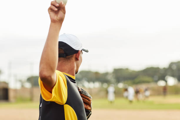 istock He's got a heck of a throw 1217646856