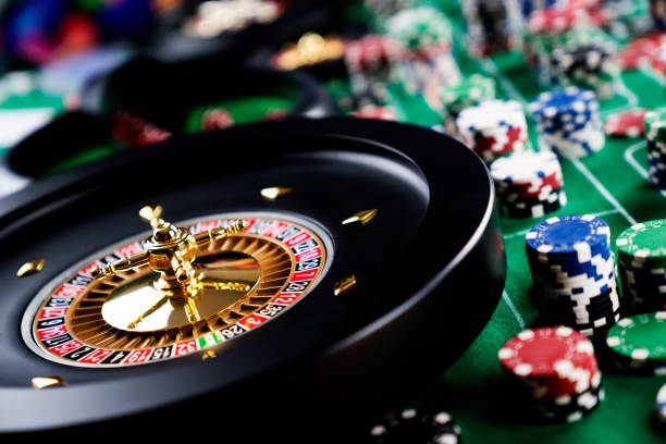 istock Roulette table in casino. 1217647087