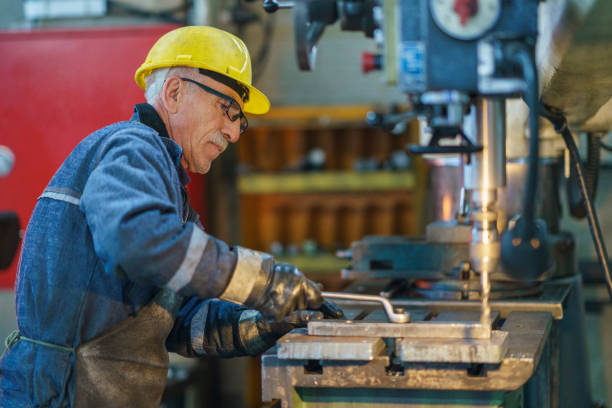 istock Portrait of senior worker 1217649254