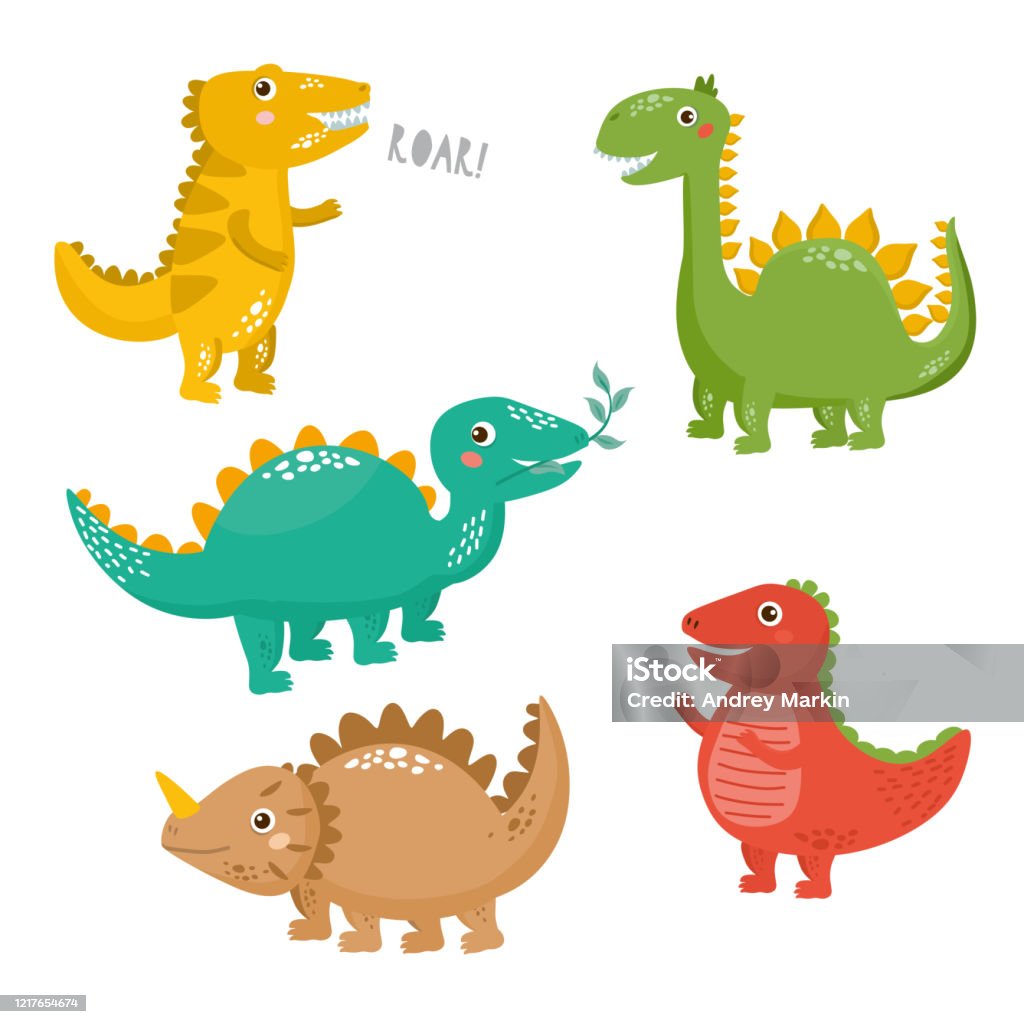 Dinossauro Ilustrações, Vetores E Clipart De Stock – (114,767 Stock  Illustrations)