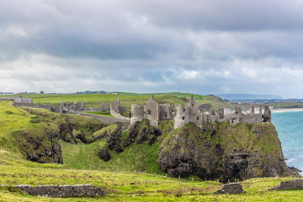 istock Dunluce castle in autumn, Northern Ireland 1217658686