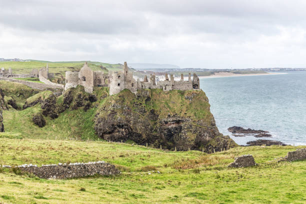 istock Dunluce castle in autumn, Northern Ireland 1217658687