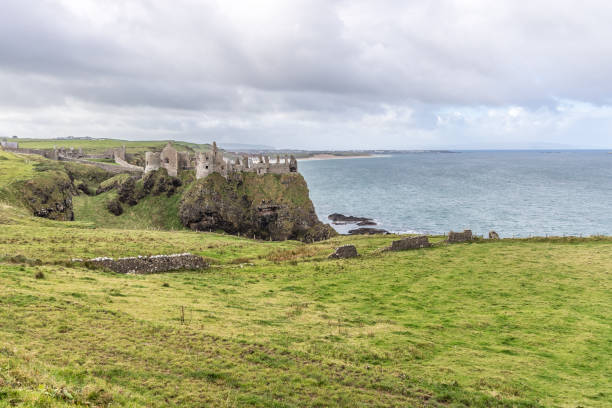 istock Dunluce castle in autumn, Northern Ireland 1217658688