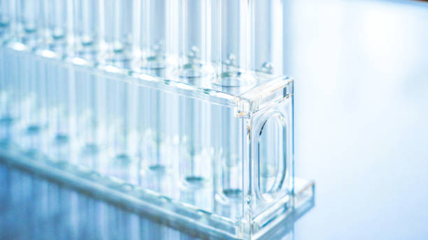 istock An empty tubes on the racks inside the laboratory 1217660288