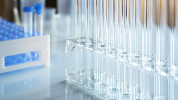 istock An empty tubes on the racks inside the laboratory 1217660305