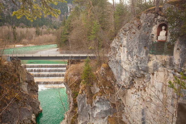 istock Beautiful panoramic landscape in German Alps 1217664364