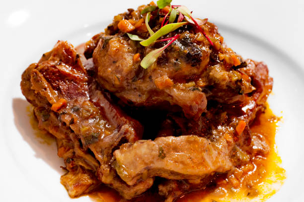 istock dinner and meal steak on plate Beef steaks 1217673715