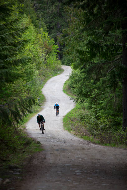 istock Dirt Road Bicycle Riders 1217678826