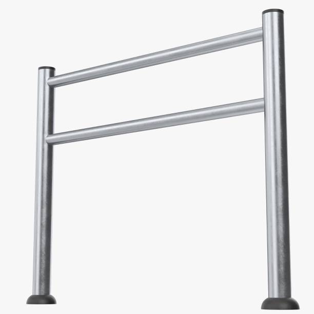 istock Pedestrian lane fence 1217679341
