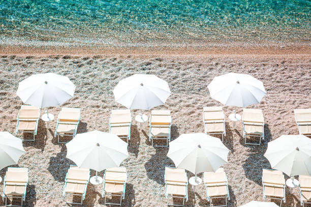 istock Beautiful beach with clear water in the reserve Gargano 1217680053