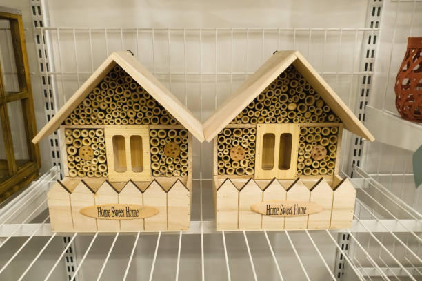 istock Hotel house for insects in the store 1217684679