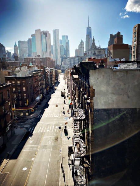 istock Empty Streets of Chinatown, New York USA during Quarantine 1217686506