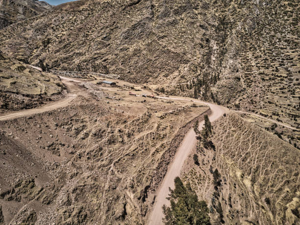 istock Mountain road in Andes 1217687446