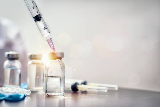 Vaccines and Syringes Used for prevention.