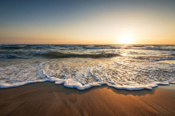 istock Beautiful Sunrise at the beach. 1217691666