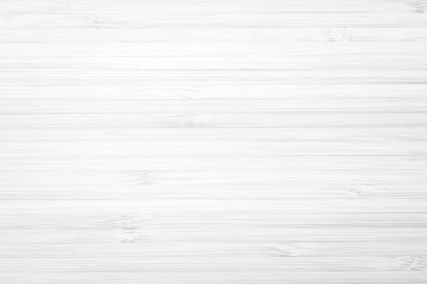 istock Bamboo wood laminated board detailed texture pattern background in white gray color 1217691695