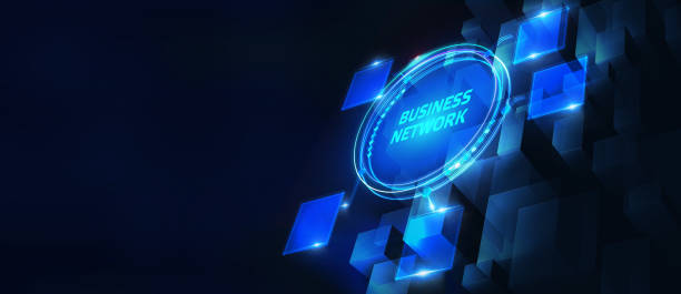istock Business, Technology, Internet and network concept. Online Business Network. 1217701283