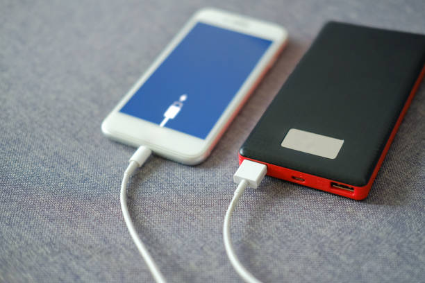 istock Mobile smartphone charging concept stock photo 1217712313