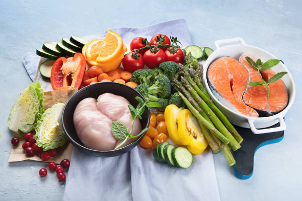 istock Balanced diet food 1217713226